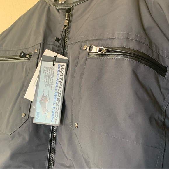 NWT waterproof Spire by Galaxy Mens Jacket - Picture 5 of 16